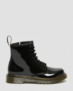 Dr. Martens 1460 Lakleren Veterlaarzen voor Kinderen^KIDS Meisjes Schoolschoenen|Jongens Schoolschoenen