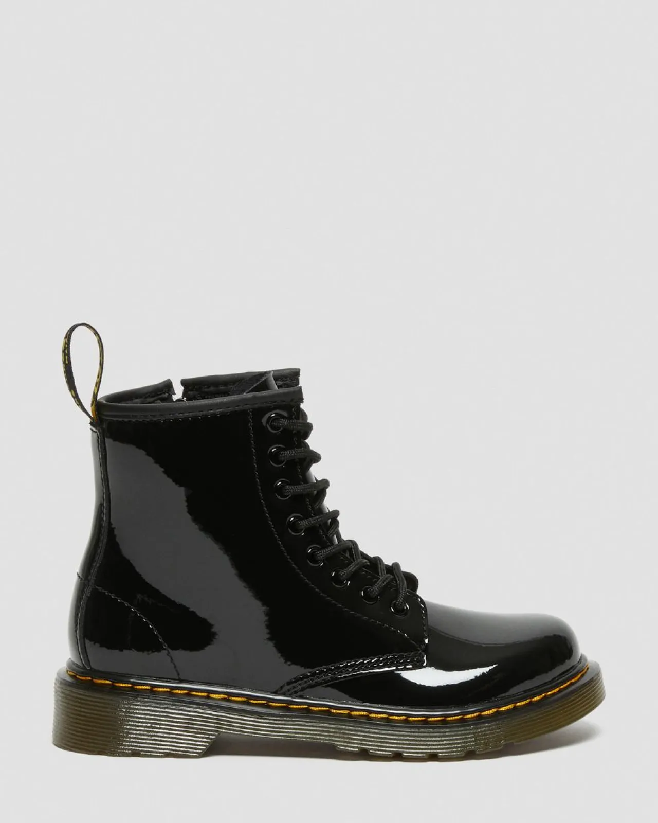 Dr. Martens 1460 Lakleren Veterlaarzen voor Kinderen^KIDS Meisjes Schoolschoenen|Jongens Schoolschoenen