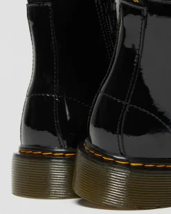 Dr. Martens 1460 Lakleren Veterlaarzen voor Kinderen^KIDS Meisjes Schoolschoenen|Jongens Schoolschoenen