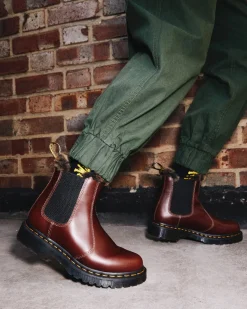 Dr. Martens 2976 Leonore Abruzzo Imitatiebont Gevoerde Chelsea Laarzen^GIFTS Chelsea Boots|Laarzen