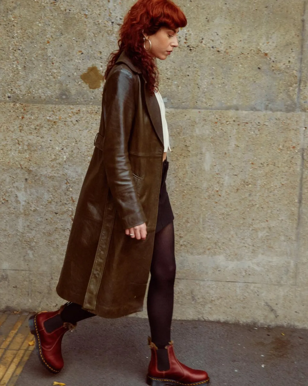 Dr. Martens 2976 Leonore Abruzzo Imitatiebont Gevoerde Chelsea Laarzen^GIFTS Chelsea Boots|Laarzen