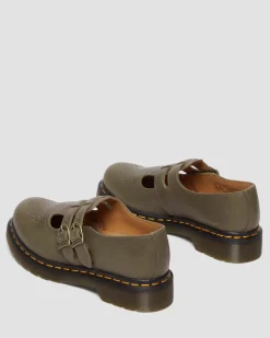 Dr. Martens 8065 Mary Jane Carrara Leren Schoenen^UNISEX Dames Sale|Mary Jane Schoenen