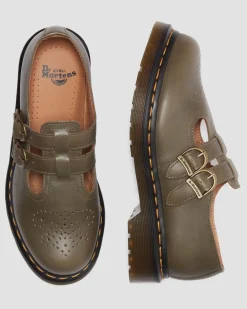 Dr. Martens 8065 Mary Jane Carrara Leren Schoenen^UNISEX Dames Sale|Mary Jane Schoenen