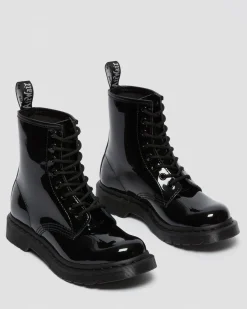 Dr. Martens 1460 Mono Lakleren Enkellaarzen^WOMENS Veterlaarzen|Enkellaarzen