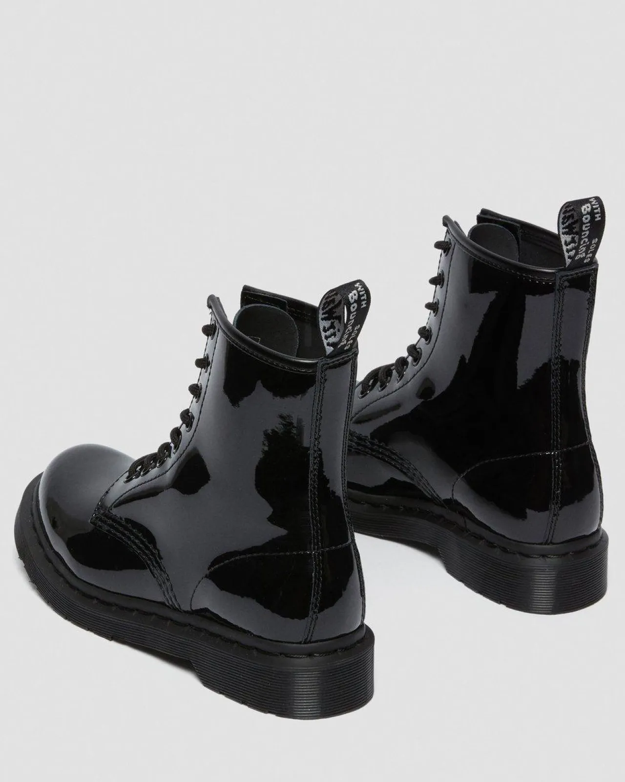 Dr. Martens 1460 Mono Lakleren Enkellaarzen^WOMENS Veterlaarzen|Enkellaarzen