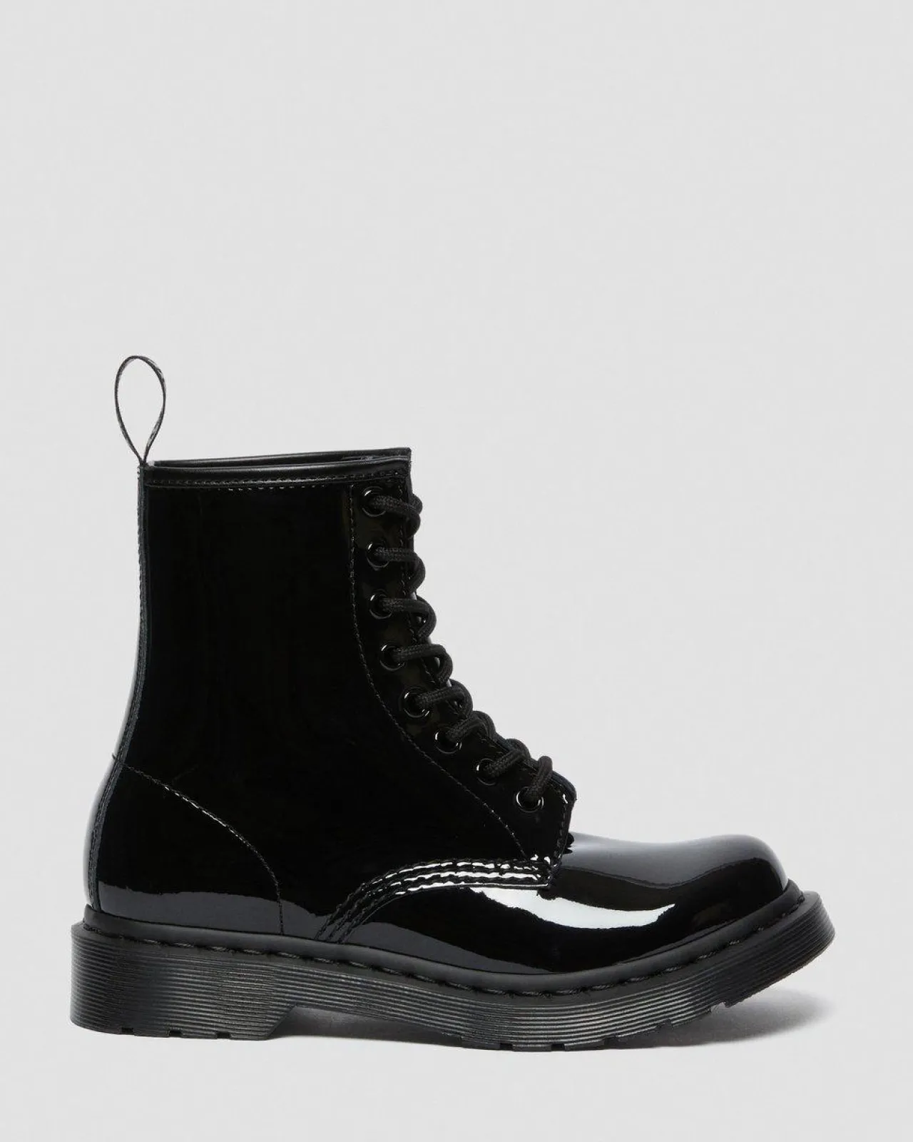 Dr. Martens 1460 Mono Lakleren Enkellaarzen^WOMENS Veterlaarzen|Enkellaarzen