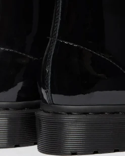 Dr. Martens 1460 Mono Lakleren Enkellaarzen^WOMENS Veterlaarzen|Enkellaarzen