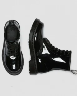 Dr. Martens 1460 Mono Lakleren Enkellaarzen^WOMENS Veterlaarzen|Enkellaarzen