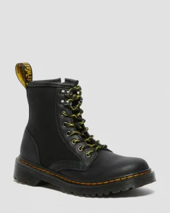 Dr. Martens 1460 Panel Canvas & Leren Laarzen voor Kinderen^UNISEX Laarzen|Laarzen