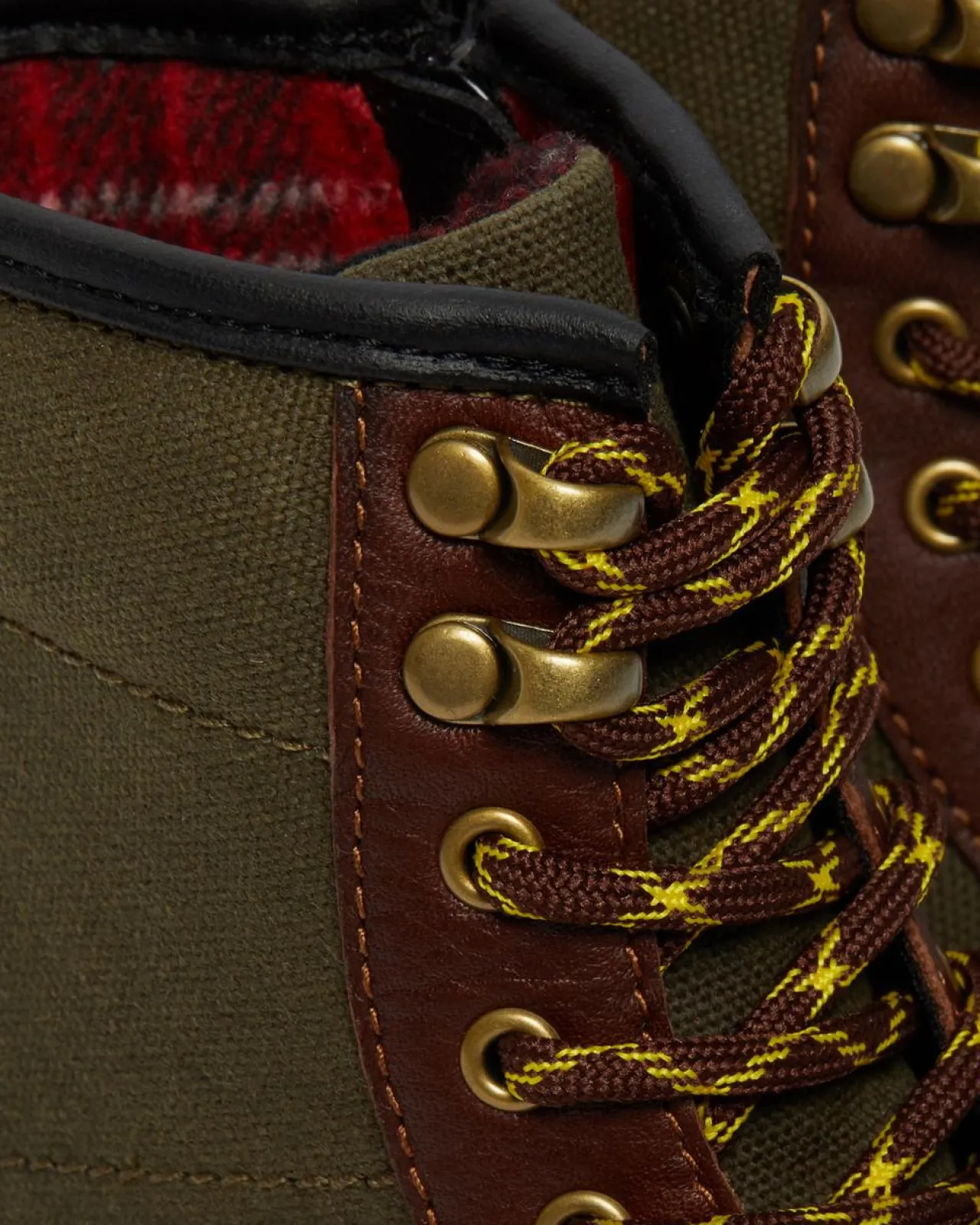 Dr. Martens 1460 Panel Canvas & Leren Laarzen voor Kinderen^UNISEX Sale Voor Kinderen|Laarzen