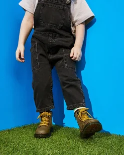 Dr. Martens 1460 Panel Leren Veterlaarzen voor Peuters^UNISEX Sale Voor Kinderen