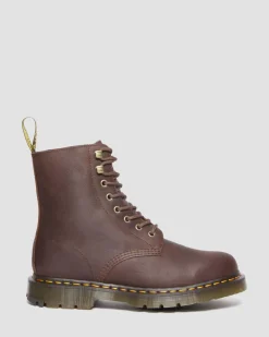 Dr. Martens 1460 Pascal Fleece Gevoerde Leren Laarzen^UNISEX Nieuw Binnen|Enkellaarzen