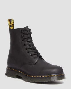 Dr. Martens 1460 Pascal Fleece Gevoerde Leren Laarzen^UNISEX Nieuw Binnen|Enkellaarzen