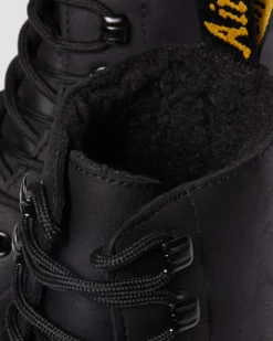 Dr. Martens 1460 Pascal Fleece Gevoerde Leren Laarzen^UNISEX Nieuw Binnen|Enkellaarzen