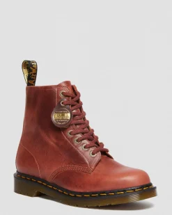Dr. Martens 1460 Pascal Made in England Denver Leren Veterlaarzen^MENS Made In England|Enkellaarzen
