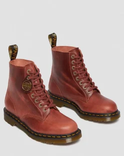Dr. Martens 1460 Pascal Made in England Denver Leren Veterlaarzen^MENS Made In England|Enkellaarzen