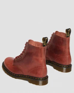 Dr. Martens 1460 Pascal Made in England Denver Leren Veterlaarzen^MENS Made In England|Enkellaarzen