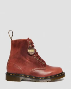 Dr. Martens 1460 Pascal Made in England Denver Leren Veterlaarzen^MENS Made In England|Enkellaarzen