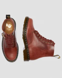 Dr. Martens 1460 Pascal Made in England Denver Leren Veterlaarzen^MENS Made In England|Enkellaarzen