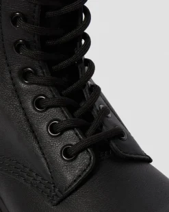 Dr. Martens 1460 Pascal Mono Veterlaarzen^WOMENS Enkellaarzen|Zachte Leren Laarzen