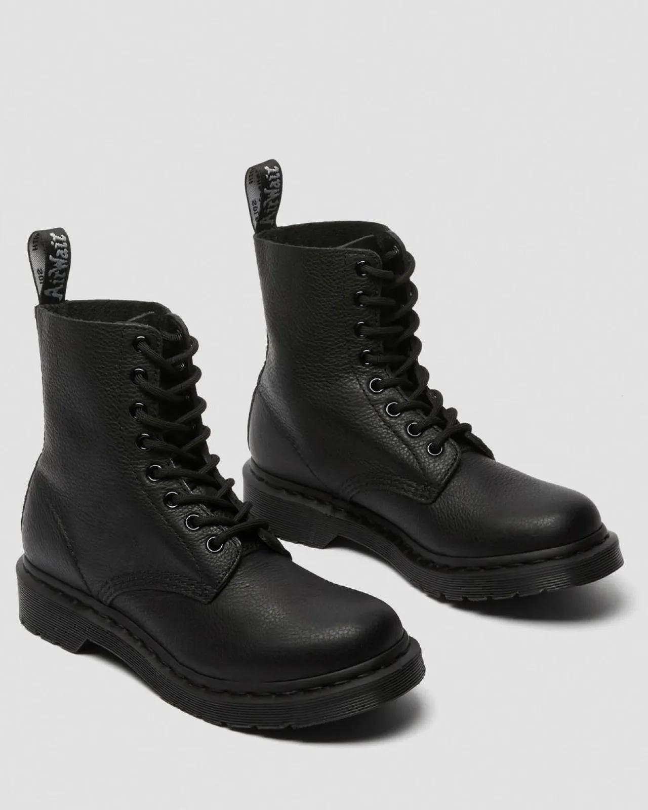 Dr. Martens 1460 Pascal Mono Veterlaarzen^WOMENS Enkellaarzen|Zachte Leren Laarzen