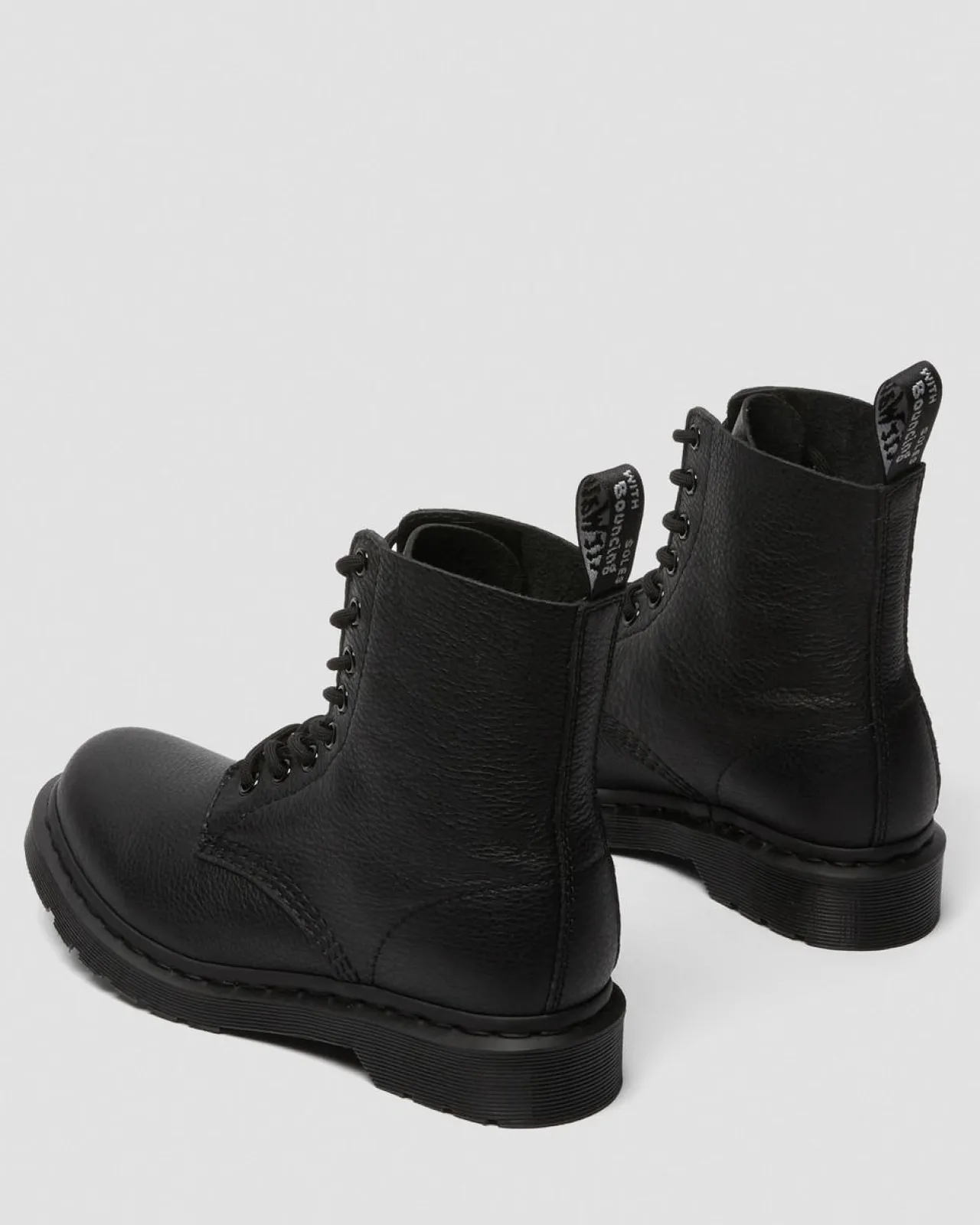 Dr. Martens 1460 Pascal Mono Veterlaarzen^WOMENS Enkellaarzen|Zachte Leren Laarzen