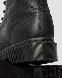 Dr. Martens 1460 Pascal Mono Veterlaarzen^WOMENS Enkellaarzen|Zachte Leren Laarzen