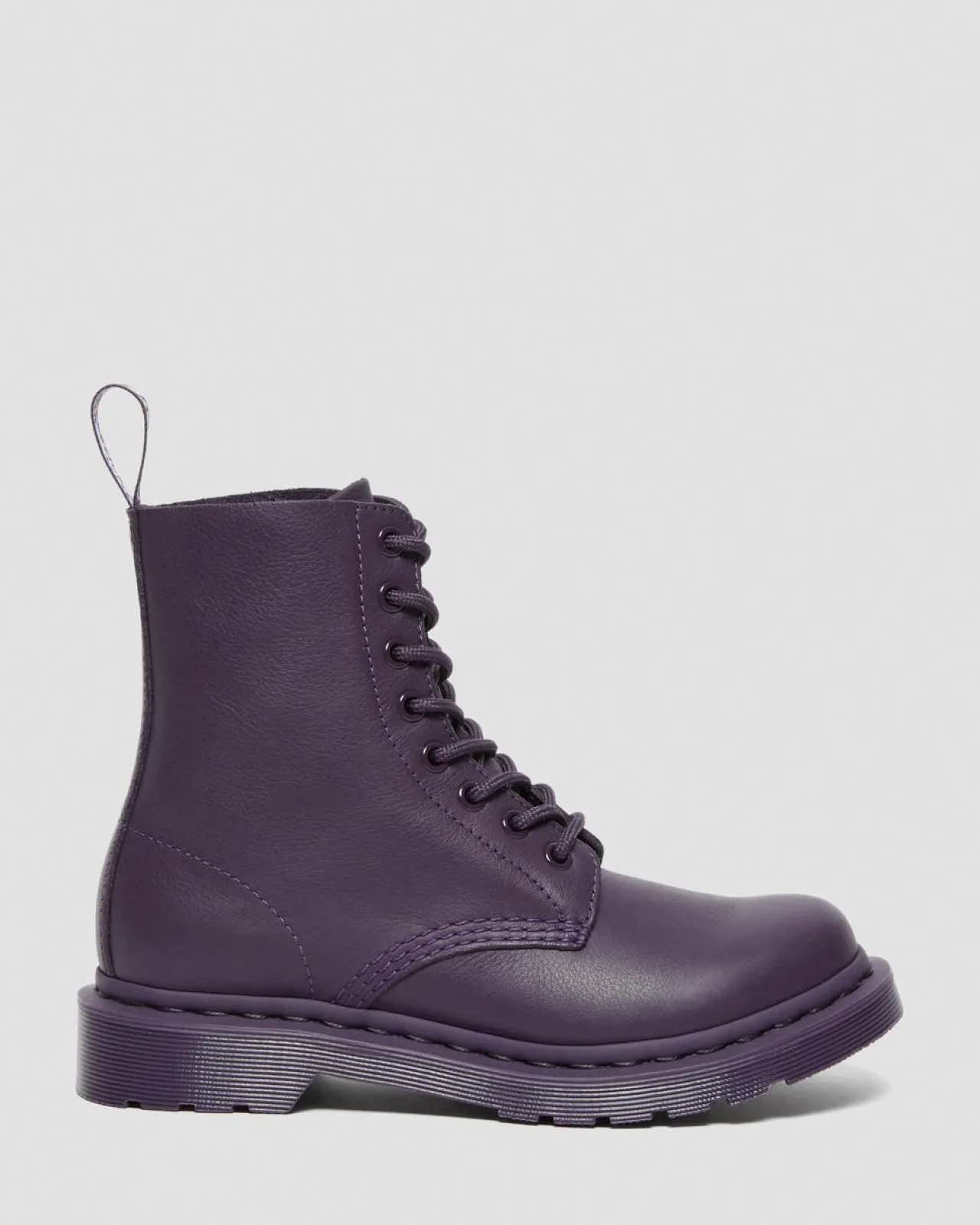 Dr. Martens 1460 Pascal Mono Veterlaarzen^WOMENS Veterlaarzen|Zachte Leren Laarzen