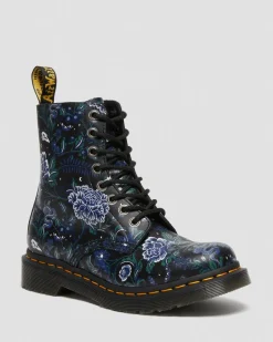 Dr. Martens 1460 Pascal Mystiek Bloemen Veterlaarzen^WOMENS Veterlaarzen|Enkellaarzen