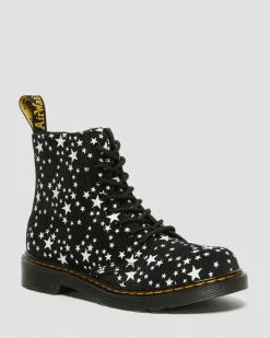 Dr. Martens 1460 Pascal Star Suède Veterlaarzen voor Kinderen^ Sale Voor Kinderen