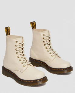 Dr. Martens 1460 Pascal Virginia Leren Veterlaarzen^WOMENS Veterlaarzen|Enkellaarzen