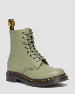 Dr. Martens 1460 Pascal Virginia Leren Veterlaarzen^WOMENS Veterlaarzen|Enkellaarzen