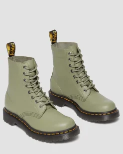 Dr. Martens 1460 Pascal Virginia Leren Veterlaarzen^WOMENS Veterlaarzen|Enkellaarzen