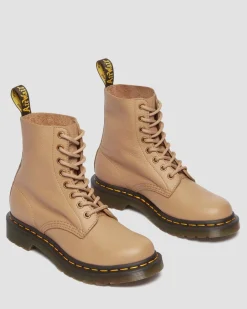 Dr. Martens 1460 Pascal Virginia Leren Veterlaarzen^WOMENS Veterlaarzen|Enkellaarzen