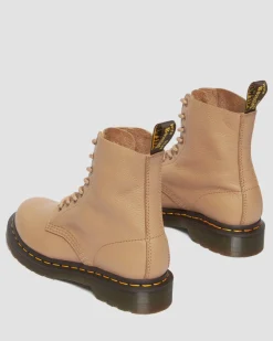 Dr. Martens 1460 Pascal Virginia Leren Veterlaarzen^WOMENS Veterlaarzen|Enkellaarzen