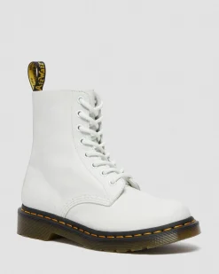 Dr. Martens 1460 Pascal Virginia Leren Veterlaarzen^WOMENS Veterlaarzen|Enkellaarzen