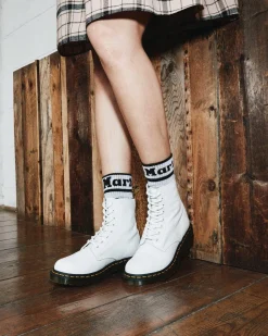 Dr. Martens 1460 Pascal Virginia Leren Veterlaarzen^WOMENS Veterlaarzen|Enkellaarzen