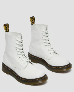 Dr. Martens 1460 Pascal Virginia Leren Veterlaarzen^WOMENS Veterlaarzen|Enkellaarzen
