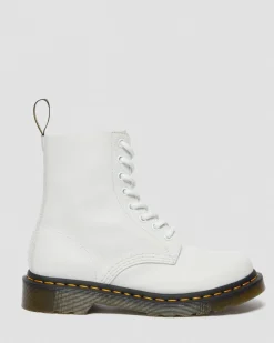 Dr. Martens 1460 Pascal Virginia Leren Veterlaarzen^WOMENS Veterlaarzen|Enkellaarzen