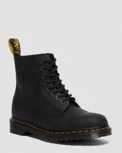 Dr. Martens 1460 Pascal Waxed Volnerf Leren Veterlaarzen^MENS Enkellaarzen|Veterlaarzen