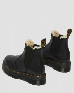 Dr. Martens 2976 Quad Gevoerde Platform Chelsea Boots^WOMENS Winter Stijlen|Laarzen