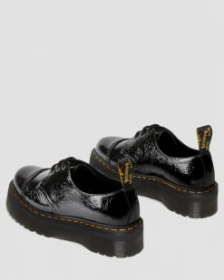 Dr. Martens 1461 Quad Lakleren Platform Schoenen^GIFTS Dames Sale|Platform Schoenen