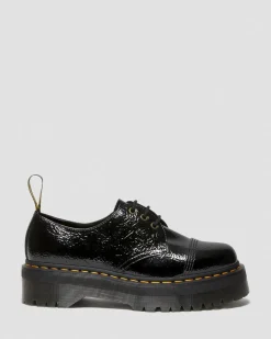 Dr. Martens 1461 Quad Lakleren Platform Schoenen^GIFTS Dames Sale|Platform Schoenen