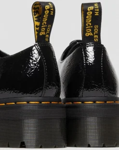 Dr. Martens 1461 Quad Lakleren Platform Schoenen^GIFTS Dames Sale|Platform Schoenen