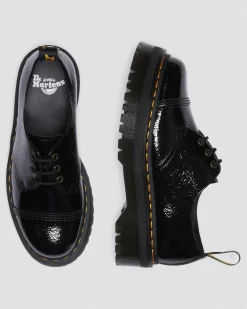 Dr. Martens 1461 Quad Lakleren Platform Schoenen^GIFTS Dames Sale|Platform Schoenen