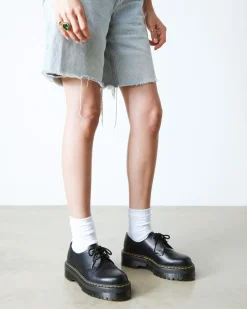Dr. Martens 1461 Quad Smooth Leren Platform Schoenen^WOMENS Trending Stijlen|Veterschoenen