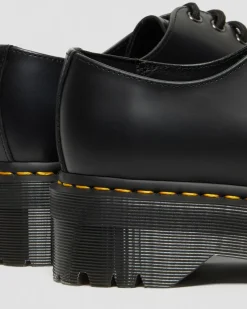Dr. Martens 1461 Quad Smooth Leren Platform Schoenen^WOMENS Trending Stijlen|Veterschoenen