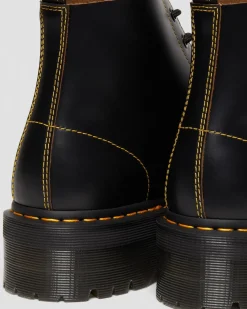 Dr. Martens 101 Quad Vintage Smooth Leren Platform Enkellaarzen^MENS Platform Laarzen|Dames Sale