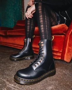 Dr. Martens 1490 Rosé Goud Hoge Leren Laarzen^GIFTS Hoge Laarzen|Laarzen
