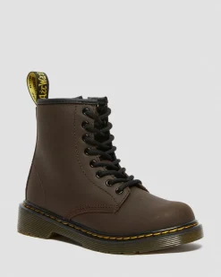 Dr. Martens 1460 SERENA GEVOERDE IMITATIEBONT LAARZEN VOOR KINDEREN^KIDS Sale Voor Kinderen|Laarzen